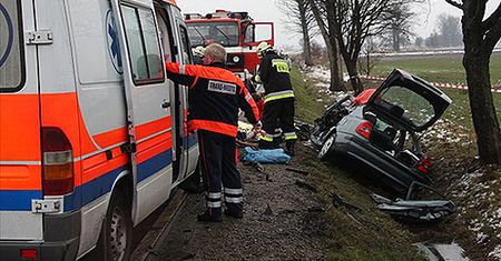 Tragiczne zderzenie czołowe