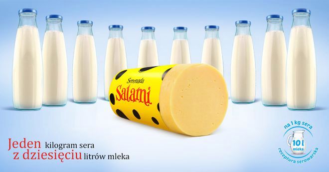 Idealna receptura na zdrowy ser Salami Serenada