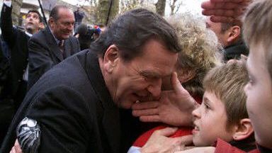 Nie wszyscy lubią kanclerza Niemiec