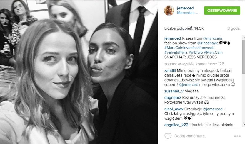 Jessica Mercedes na Berlin Fashion Week