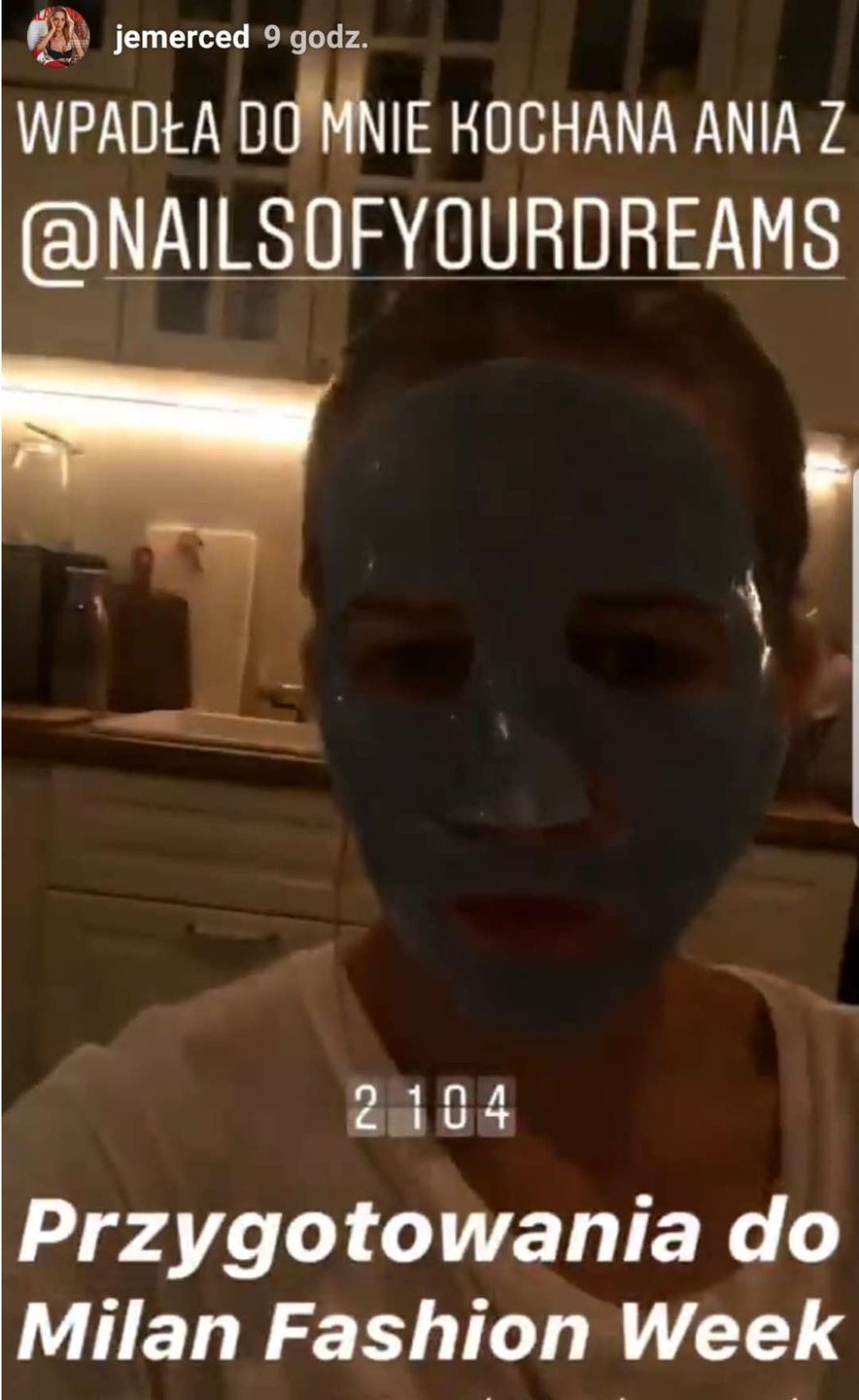 Jessica Mercedes posprzątała kuchnię