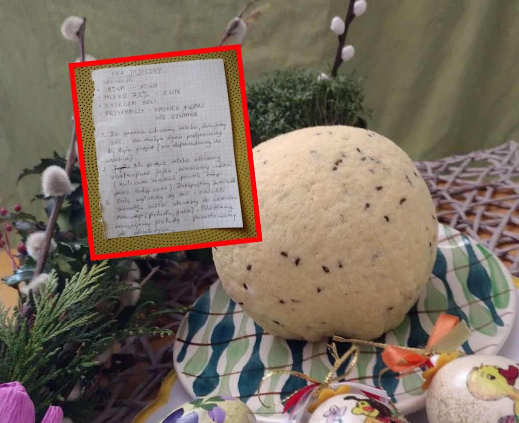 Tradycyjny specjał z Podkarpacia. Ser jajeczny "jest wielkanocnym hitem"