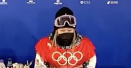 Mistrzyni olimpijska zaskoczyła podczas konferencji. O to poprosiła dziennikarzy