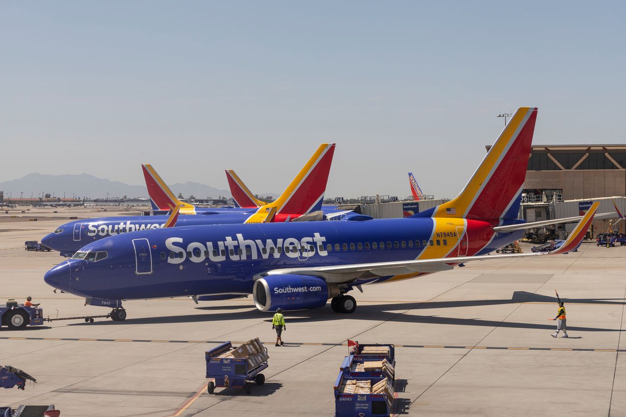 An unusual situation occurred on board Southwest Airlines.