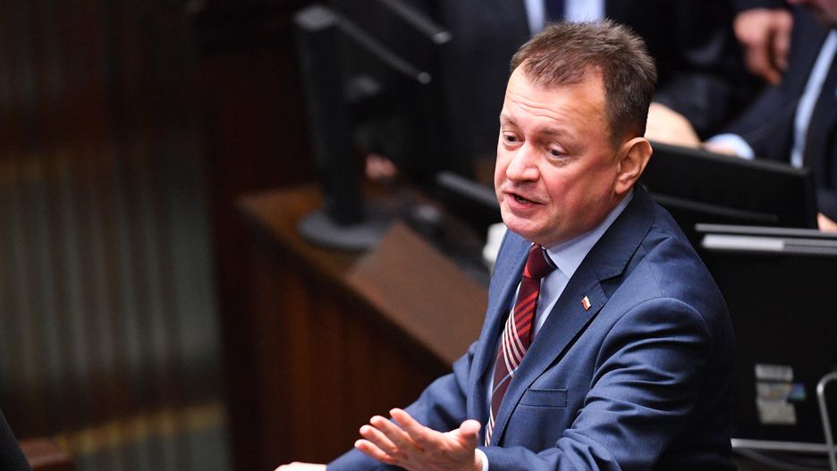 Awantura w Sejmie. Błaszczak musiał szybko odpowiedzieć