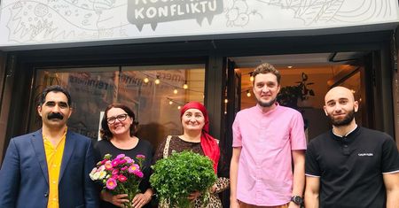 Warszawa. Kuchnia Konfliktu pragnie pokoju. Incydent w wielokulturowym bistro