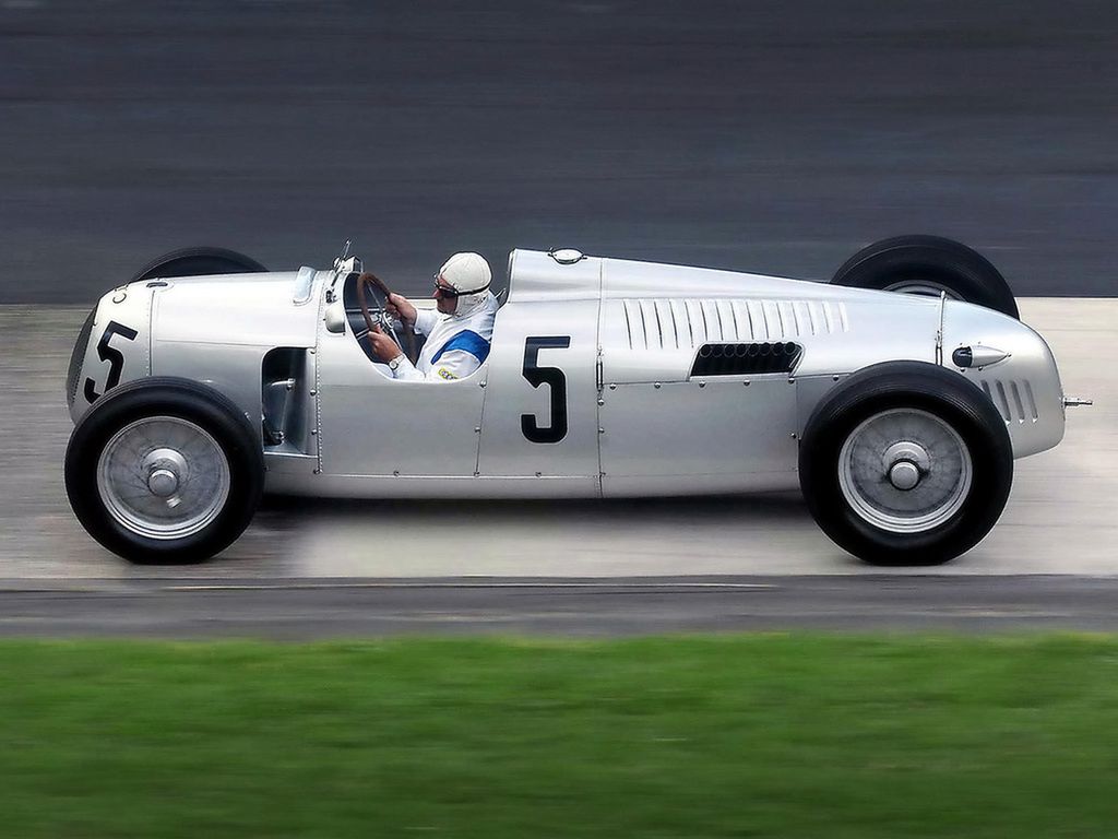 Klasyczne połączenie - Auto Union Type C i Nordschleife