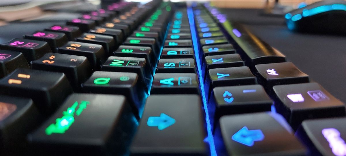 klawiatura komputerowa do komputera gamingowa dla gracza