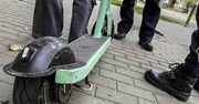 Zielona Góra: Nastolatek hulajnogą elektryczną staranował kobietę