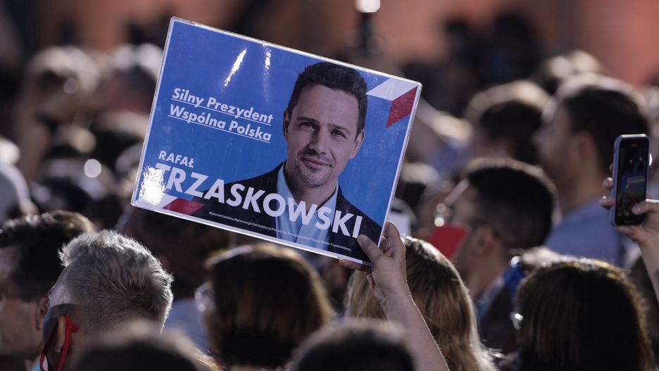 Plakat Rafała Trzaskowskiego