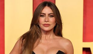 Sofia Vergara bryluje na oscarowej imprezie "Vanity Fair". Wybrała suknię z ODWAŻNYM dekoltem