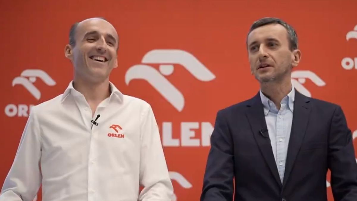 Na zdjęciu: Robert Kubica i Mikołaj Sokół