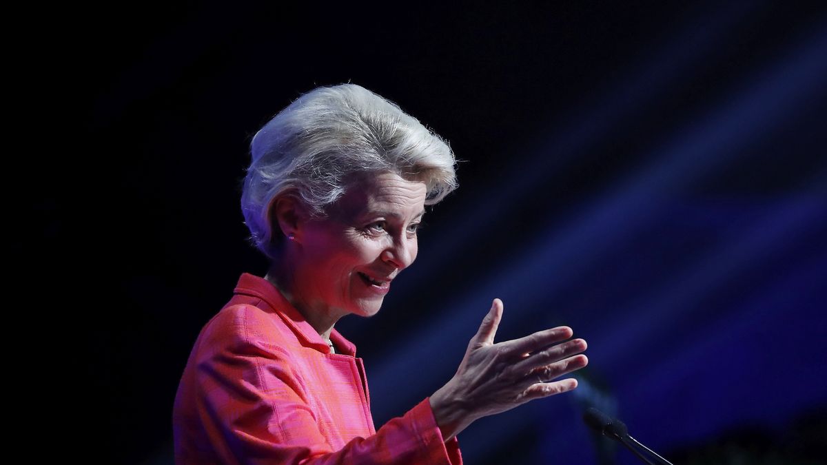 Na zdjęciu Ursula von der Leyen