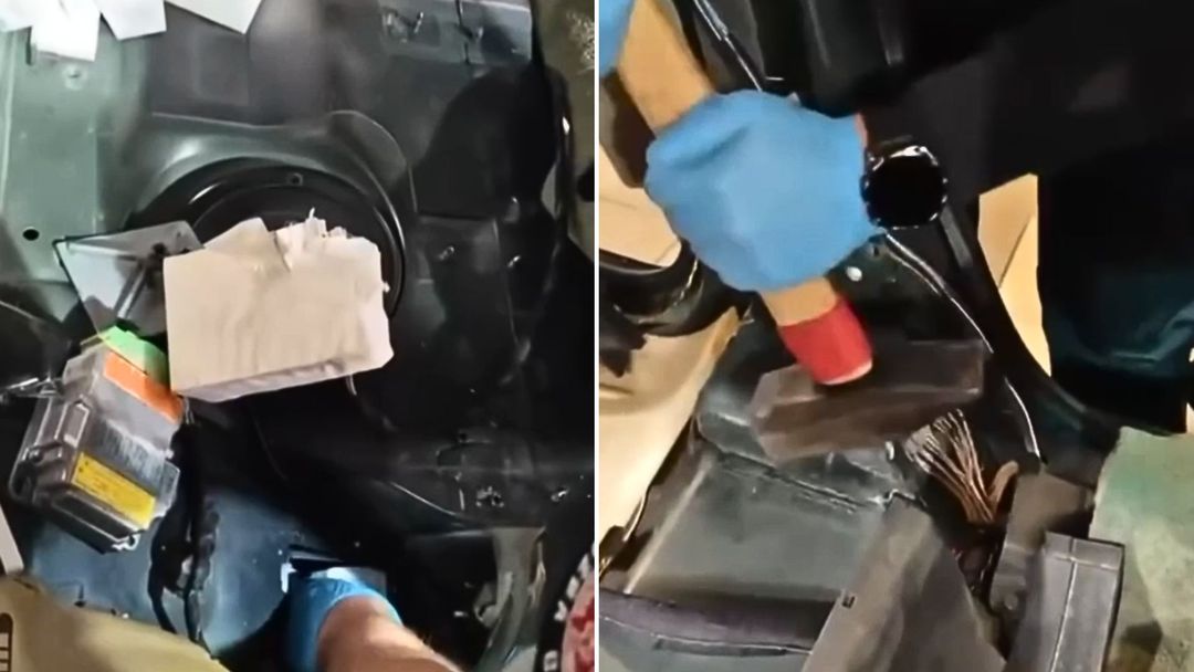 wiadomości,aktualności,WP Wiadomości Odkrycie w aucie na granicy. Kierowca miał specjalne skrytki