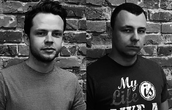 Aleksander Tryzna i Bartłomiej Szymański w agencji Imagine