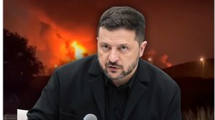 Rosyjska rafineria w ogniu. Zełenski tak skomentował atak