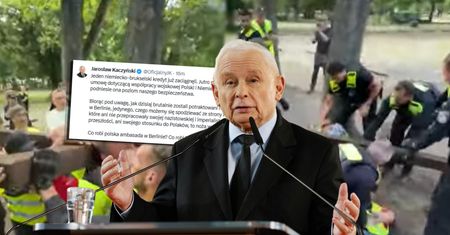 Bąkiewicz zatrzymany w Berlinie. Kaczyński domaga się reakcji
