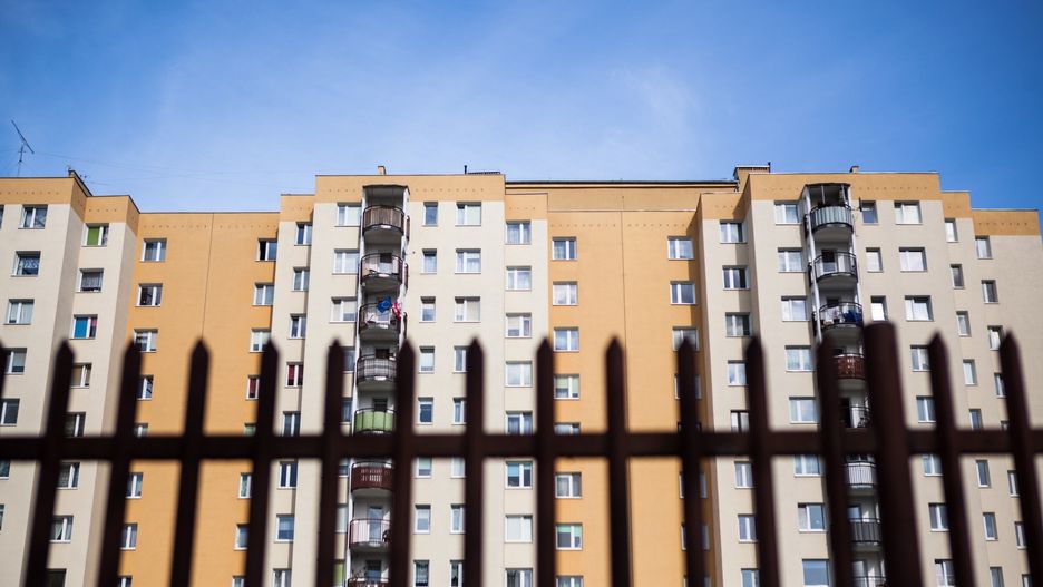 Warszawa Białołęka. Ogrodzone osiedle