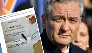 Robert Biedroń dostał list z pogróżkami. "Tak dalej być nie może"