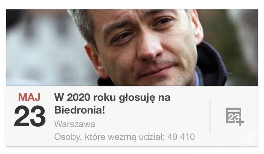 Robert Biedroń zostanie prezydentem?