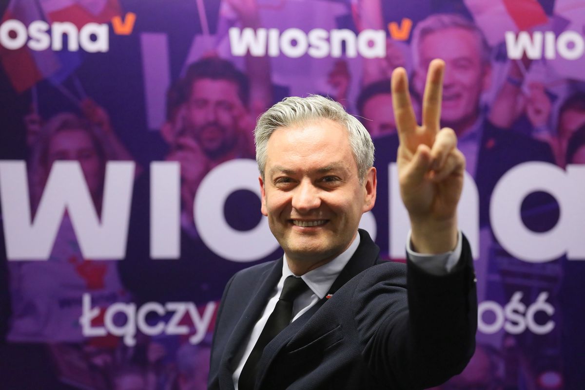 Wybory prezydenckie 2020. Robert Biedroń z rekomendacją Wiosny