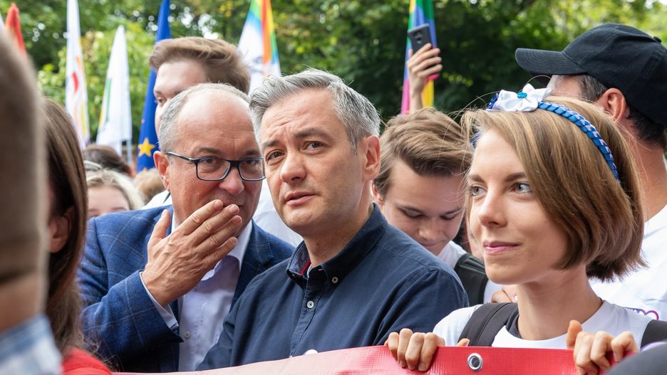 Robert Biedroń i Włodzimierz Czarzasty.