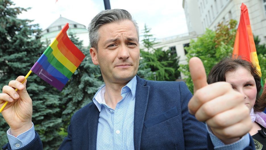 Robert Biedroń będzie się starał o kolejną kadencję prezydencką w Słupsku. Na prezydenta Polski nie wystartuje