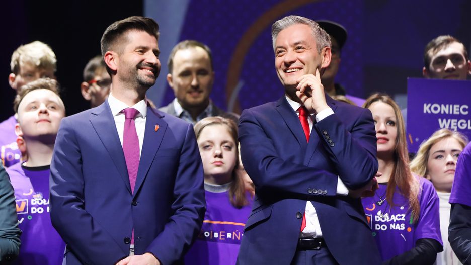 Wybory prezydenckie 2020. Krzysztof Śmiszek oraz Robert Biedroń - zdj. arch.