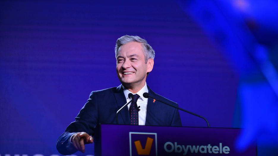 Robert Biedroń, lider partii Wiosna