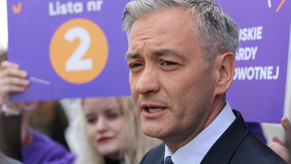 Robert Biedroń skomentował oskarżenia o mobbing w Wiośnie