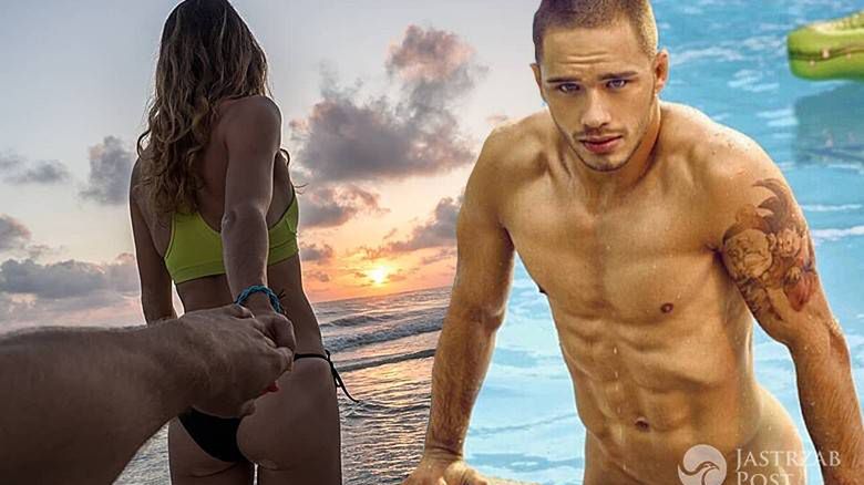 Adam Niedźwiedź i Joanna Jóźwik na wakacjach na Dominikanie