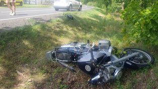Tragiczny finał wypadku koło Gorzowa. Motocyklista zmarł w szpitalu