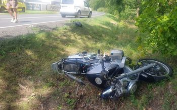 Tragiczny finał wypadku koło Gorzowa. Motocyklista zmarł w szpitalu