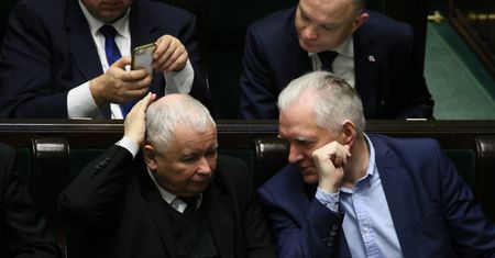 Wybory 2020. Reakcje na wspólne oświadczenie Jarosława Kaczyńskiego i Jarosława Gowina
