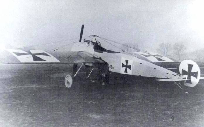Fokker E I szybko dorobił się złowrogiej sławy "bicza Fokkera"