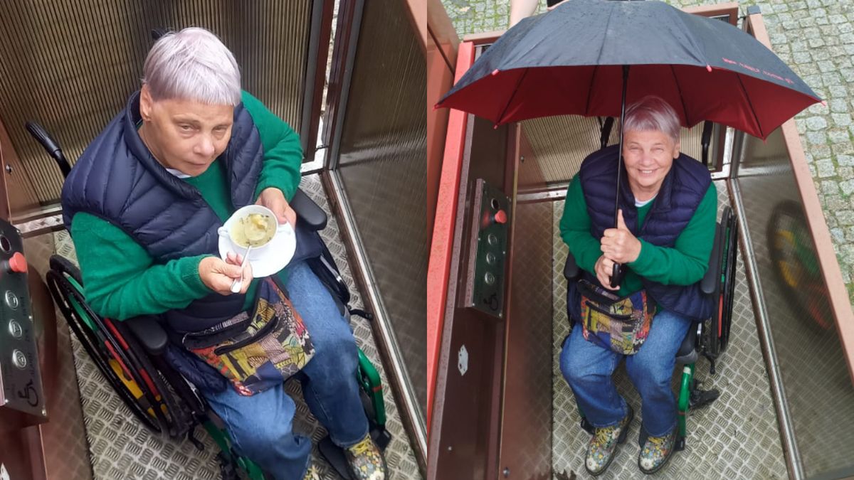 Janina Ochojska utknęła w windzie