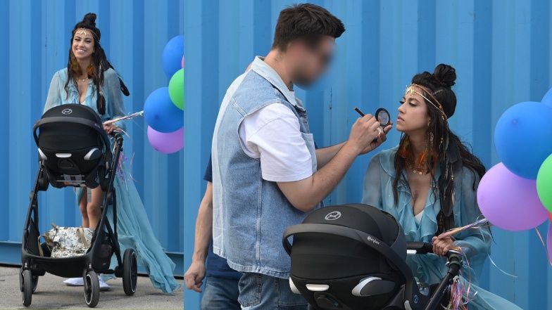 Maja Hyży na planie teledysku