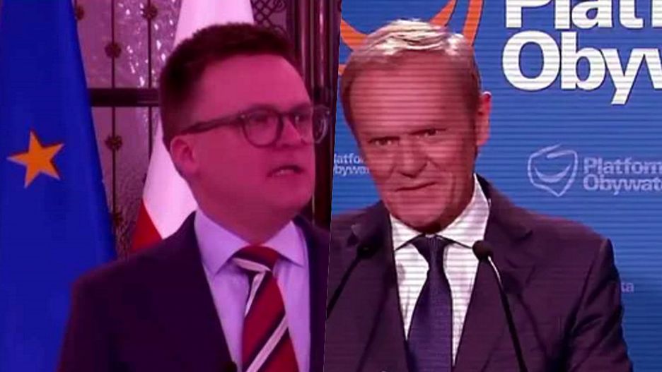 Najpierw był Donald Tusk, teraz Szymon Hołownia
