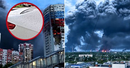 Apokaliptyczne sceny w Rosji. Tak wygląda miasto po ataku dronów