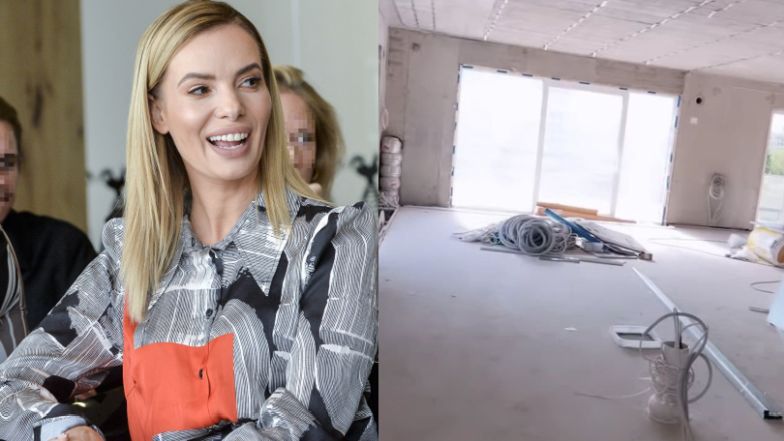 Izabela Janachowska pokazała budowę nowego apartamentu