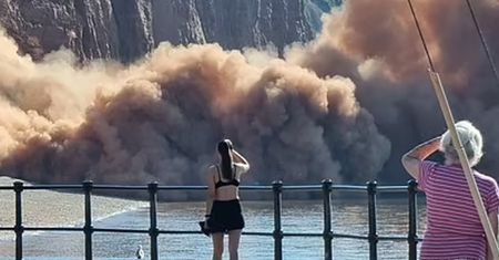 Oto skutki upałów w Anglii. Wszystko na oczach przerażonych plażowiczów