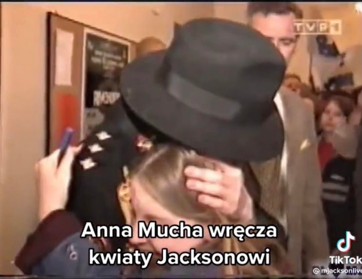 Michael Jackson z wizytą w Liceum Batorego
