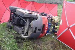 Lubelskie. Tragiczny wypadek przy pracy. Mężczyzna został przygnieciony