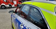 Przyłubie: Wypadek samochodu z ciężarówką na DK10
