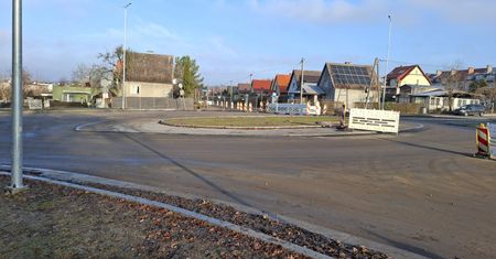 Słupsk: Ułatwienie dla kierowców. Można już przejechać przez rondo na ulicy Gdyńskiej