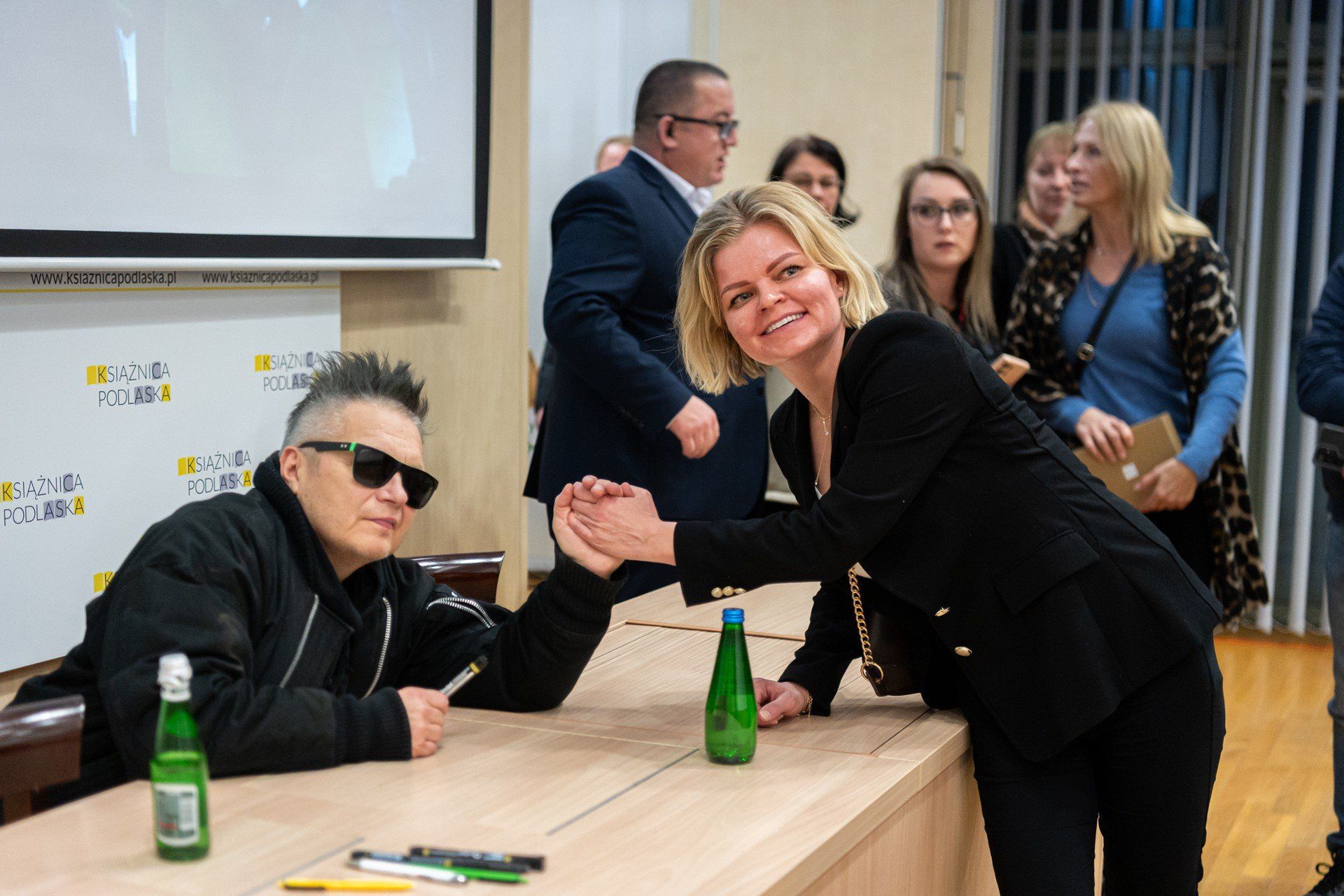 Muniek Staszczyk na festiwalu literackim