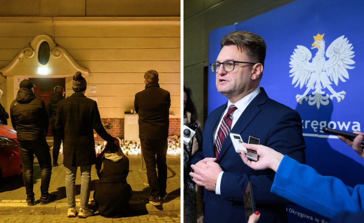 Prokurator wydał postanowienie o przedstawieniu zarzutu zabójstwa Zbysławowi C. Na zdjęciu po lewej miejsce zbrodni w Poznaniu