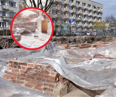 Historyczne odkrycie na placu budowy w Warszawie. To odsłoniła koparka