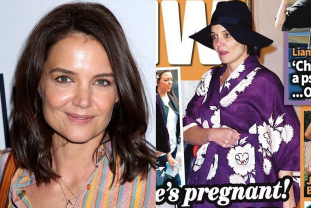 Katie Holmes jest w drugiej ciąży? Wyciekło jej zdjęcie z dużym brzuszkiem