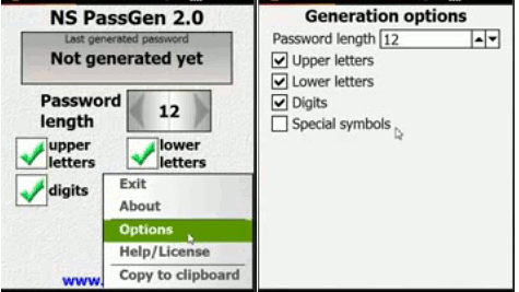 Mobilny generator haseł 1